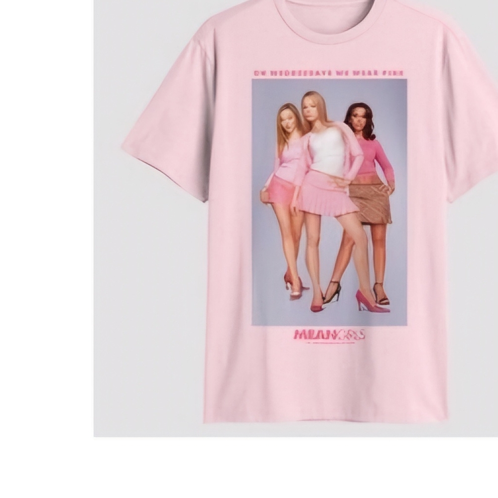 Pink Graphic T-Shirt